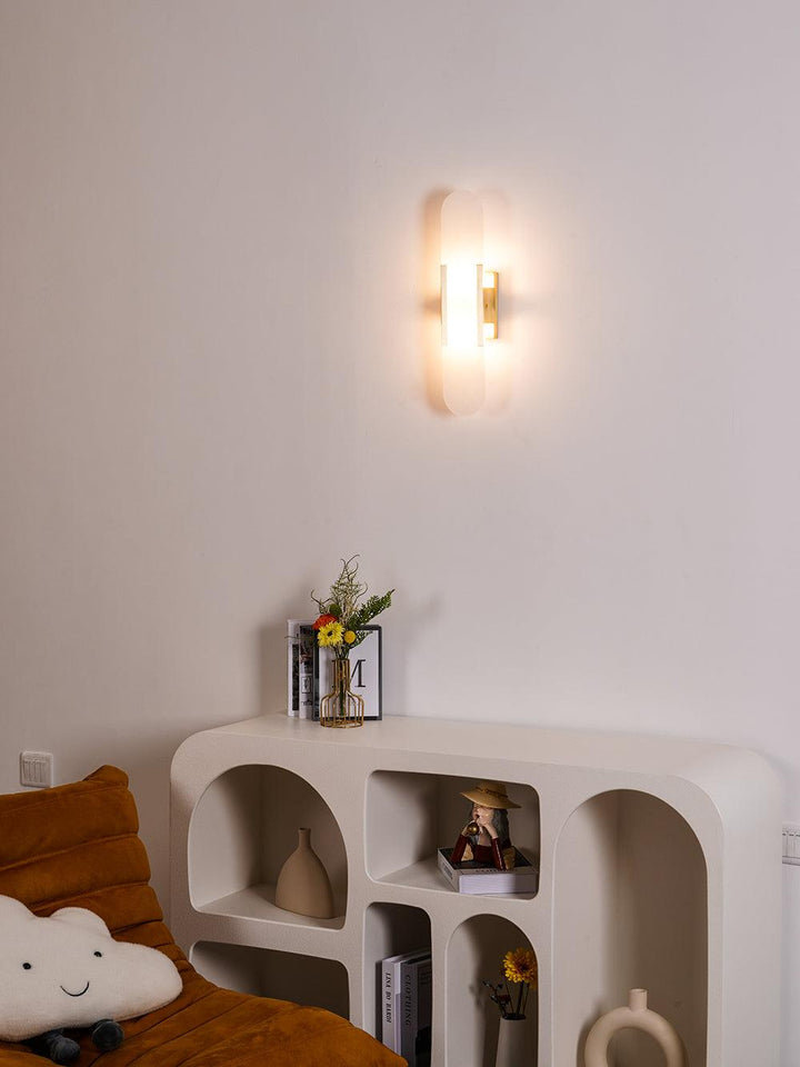 Elégante applique oblongue en albâtre - Melange Style