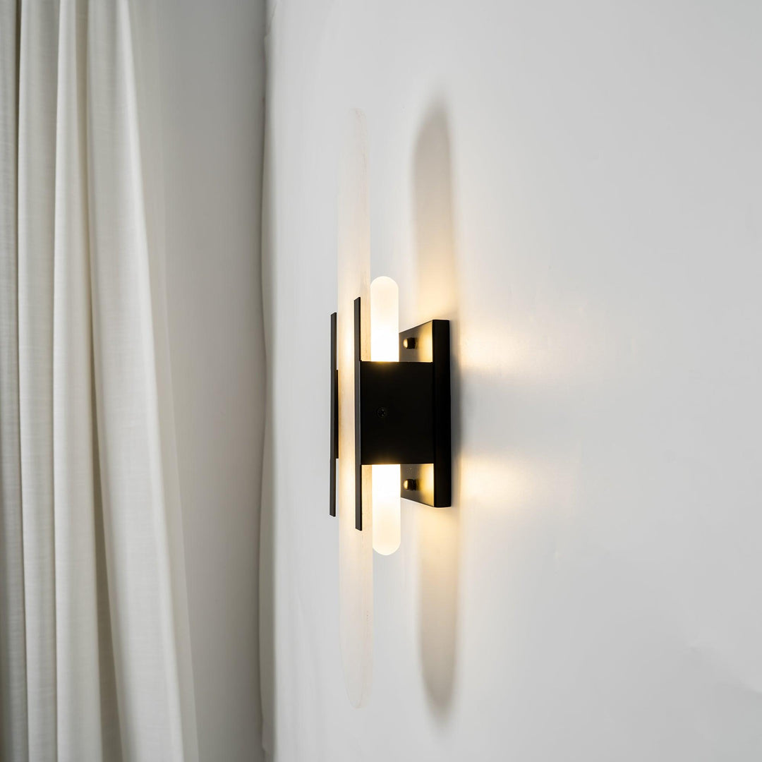 Elégante applique oblongue en albâtre - Melange Style