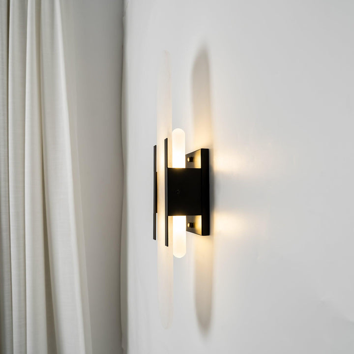 Elégante applique oblongue en albâtre - Melange Style