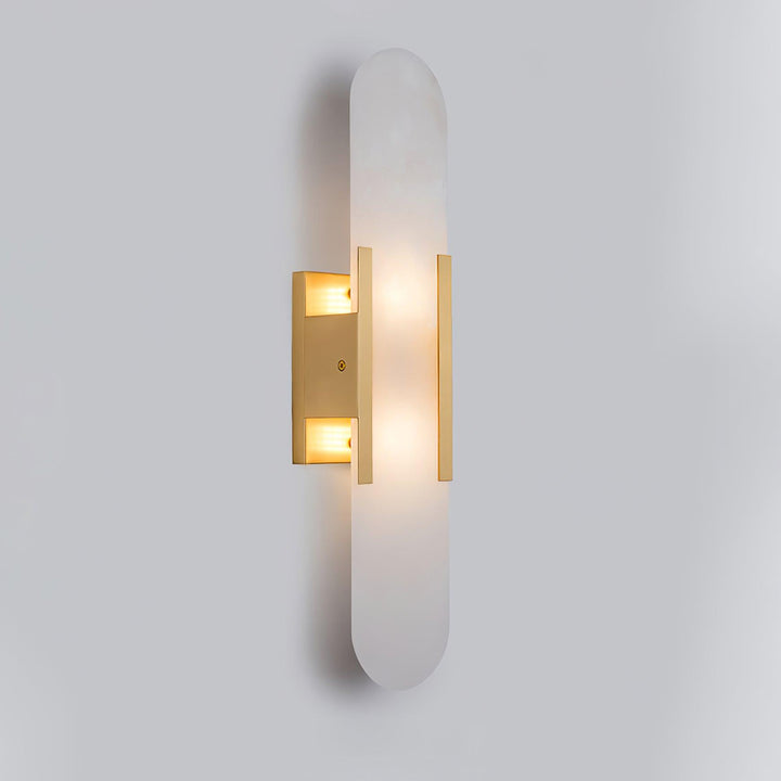 Elégante applique oblongue en albâtre - Melange Style
