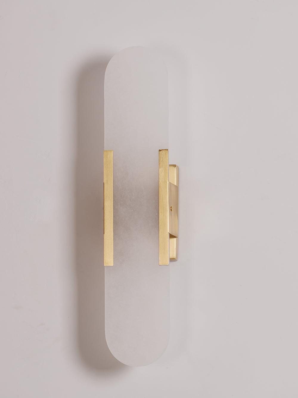 Elégante applique oblongue en albâtre - Melange Style