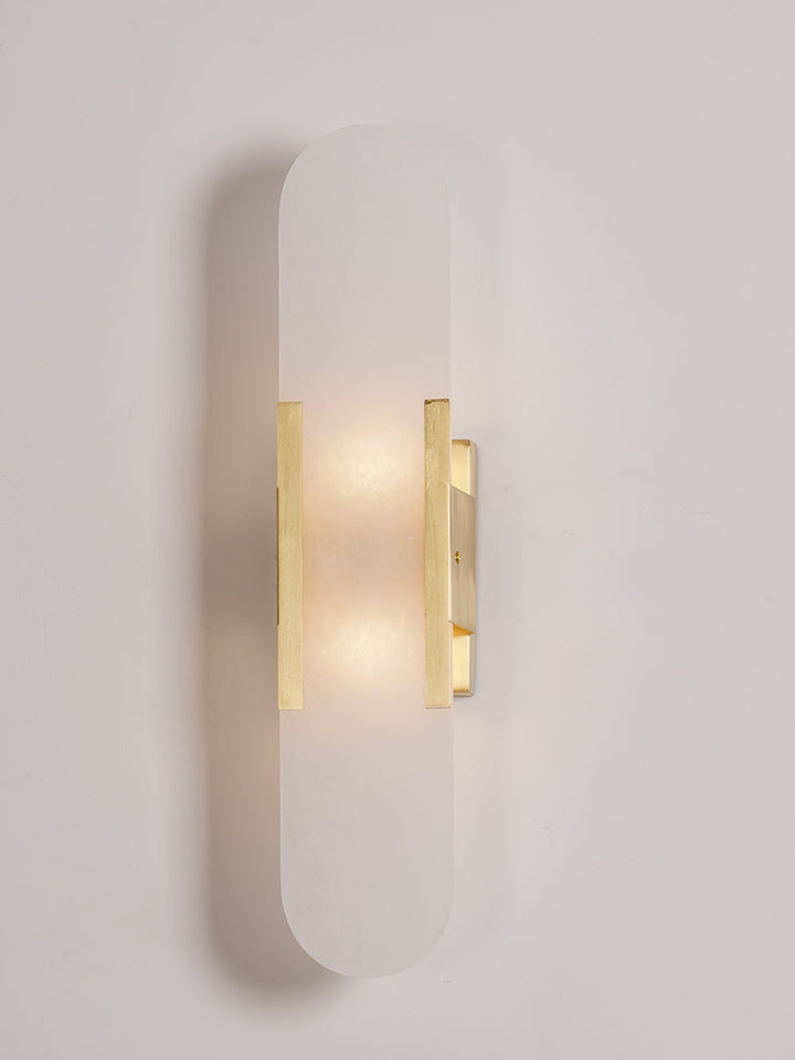 Elégante applique oblongue en albâtre - Melange Style