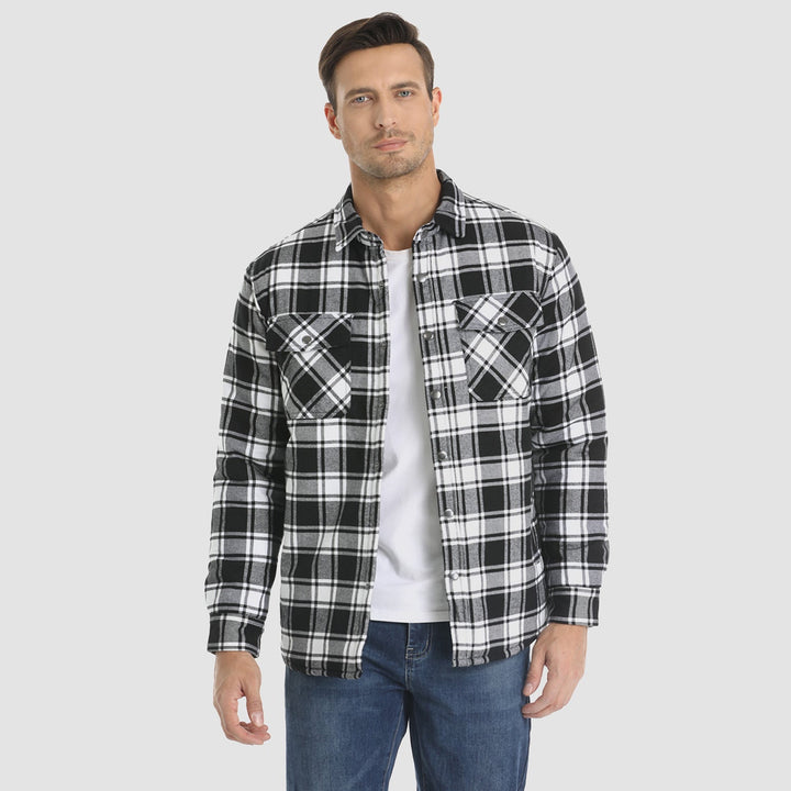 Elias | Veste en flanelle douillette