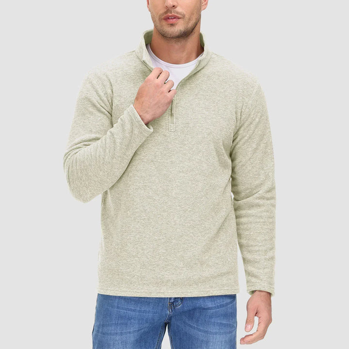Arold | Pull demi-zip stylé