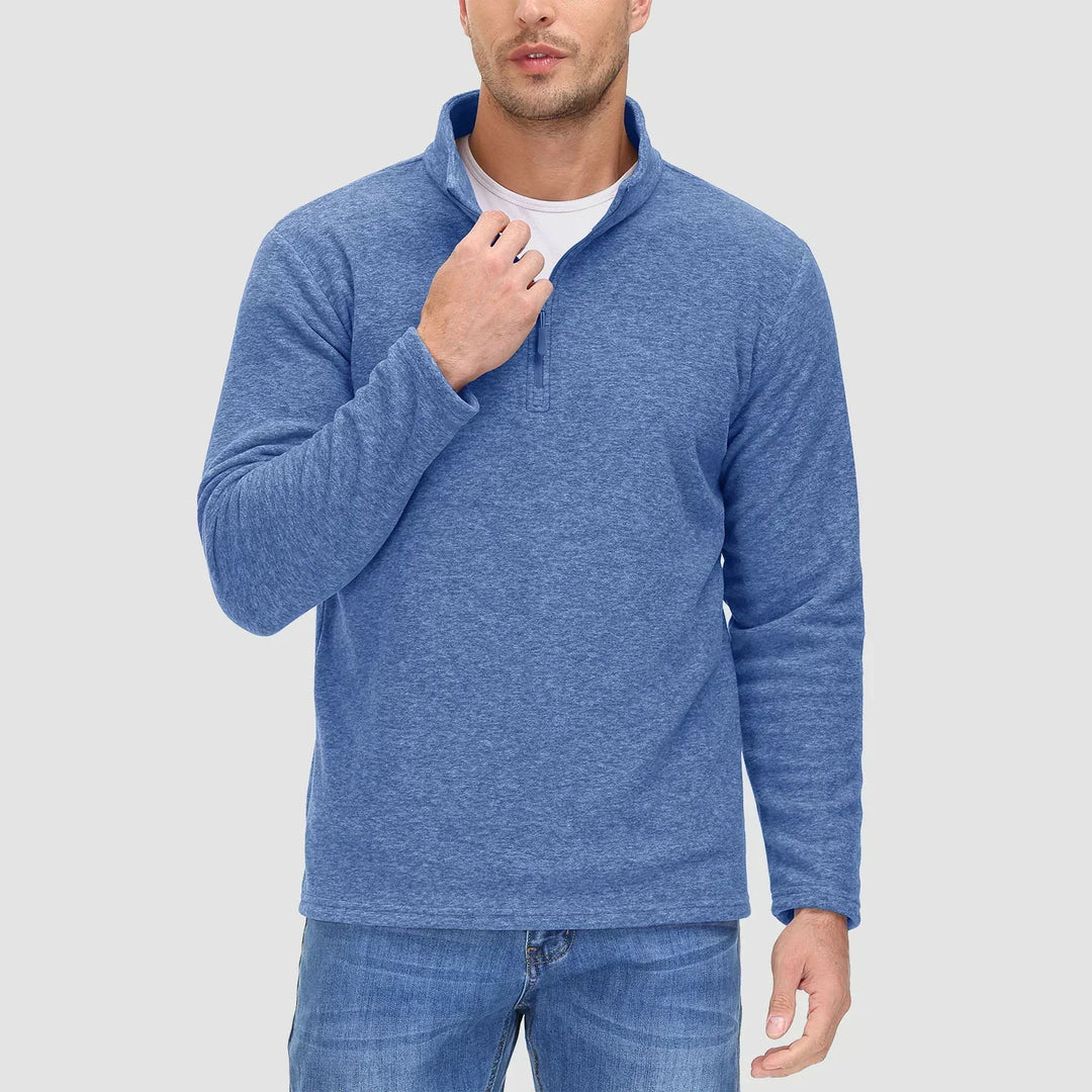 Arold | Pull demi-zip stylé