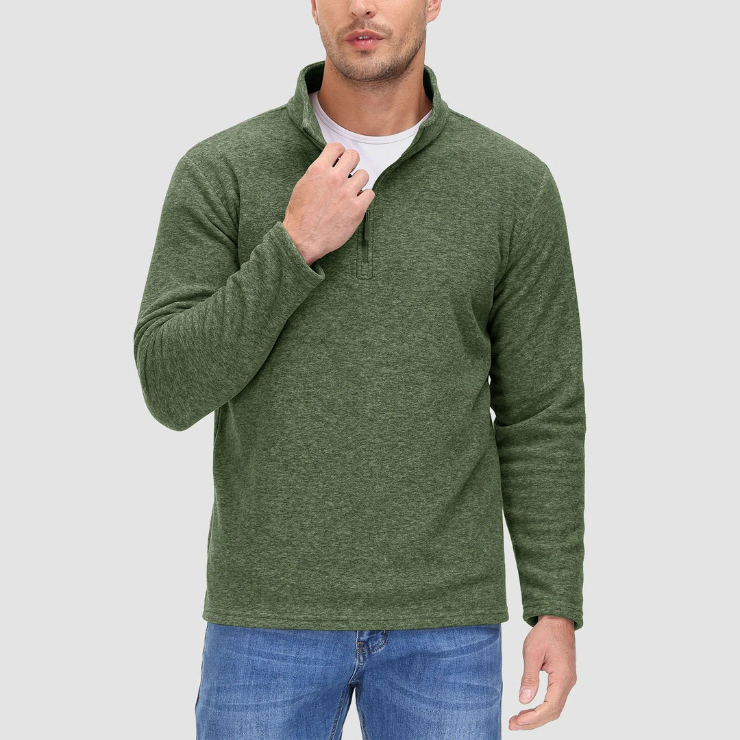 Arold | Pull demi-zip stylé