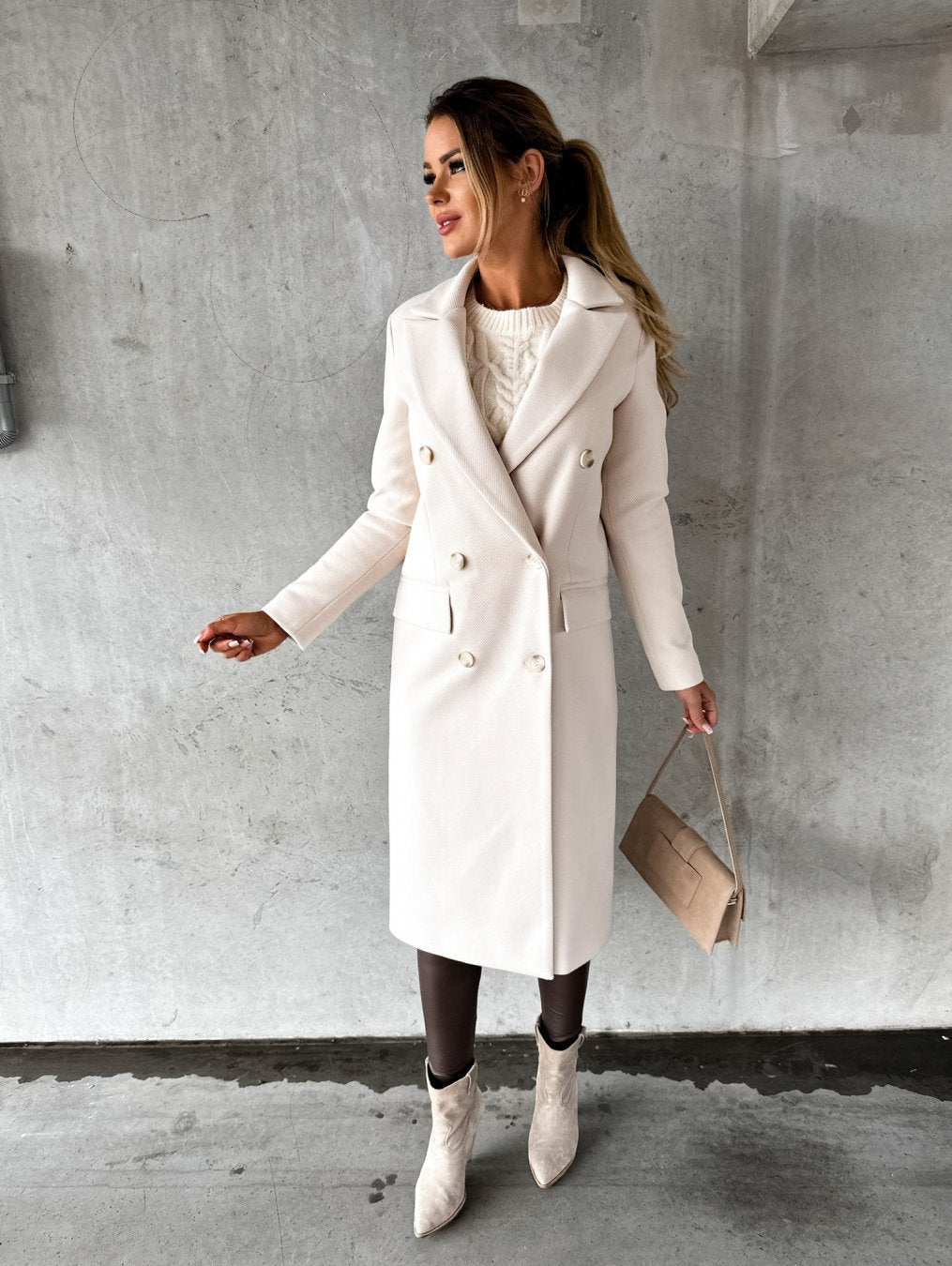 Astrid | Manteau d'hiver pour femme chic pour les journées froides et élégantes