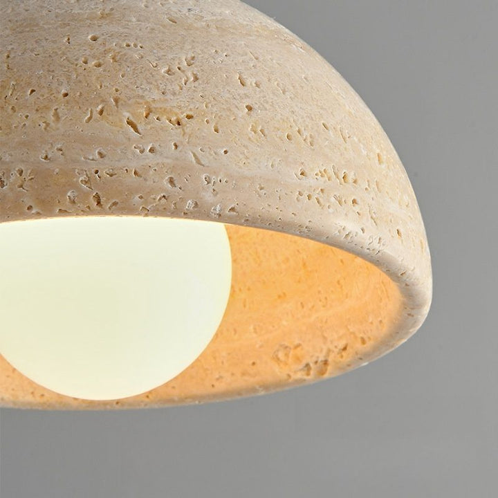 Elégante lampe pendante en marbre naturel