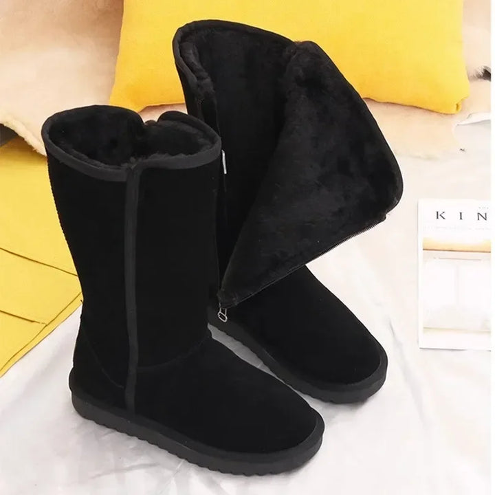 Bina - Bottes élégantes en daim pour femmes