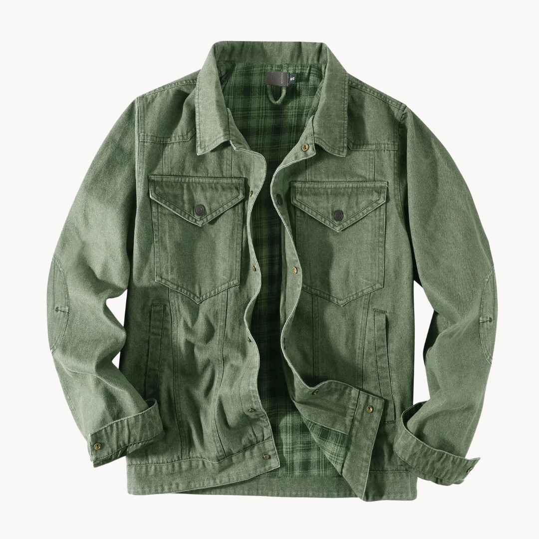 Atlas | Veste de chemise en flanelle douillette avec doublure