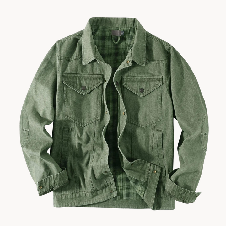 Atlas | Veste de chemise en flanelle douillette avec doublure