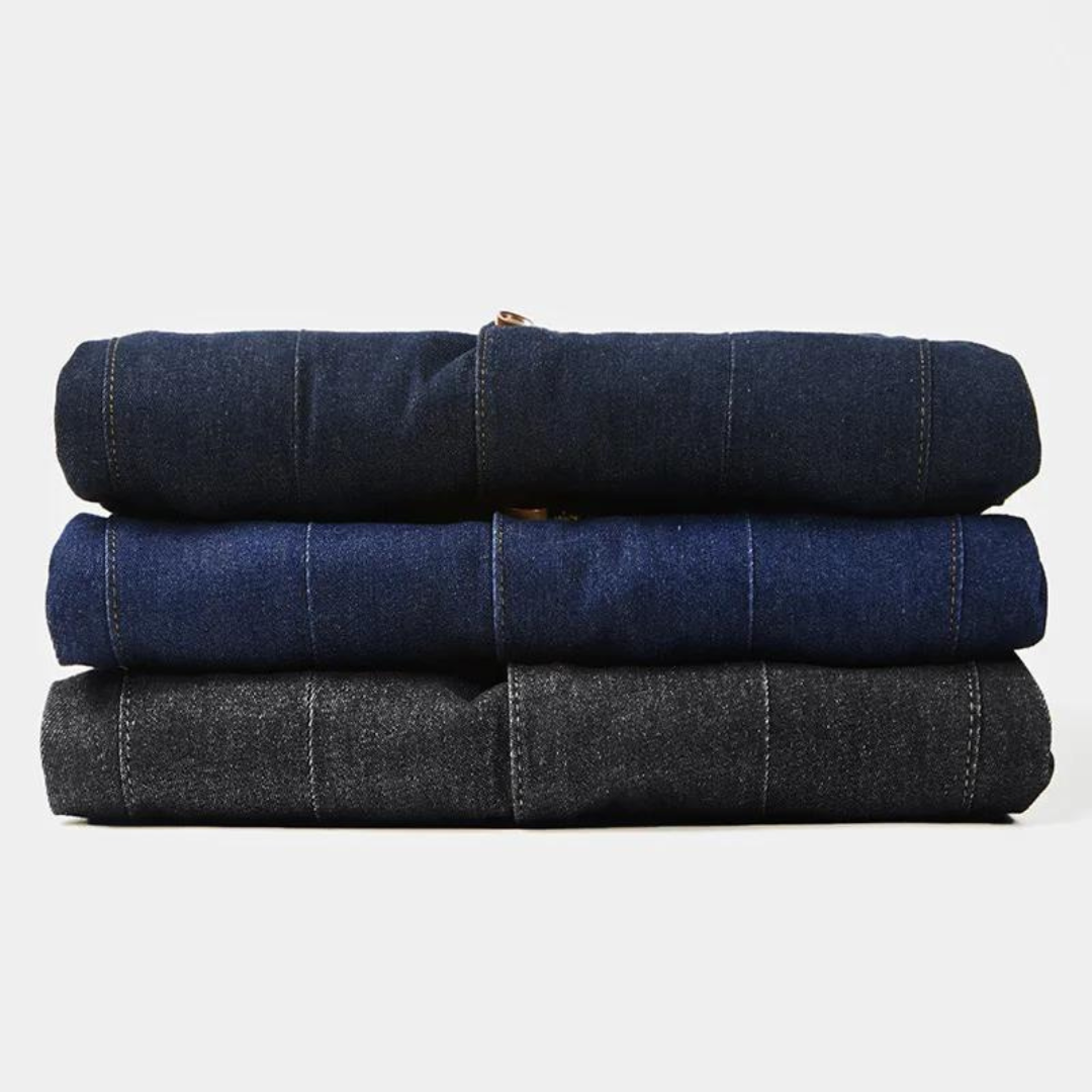 Blazer chic en jean Levi pour un style sans effort