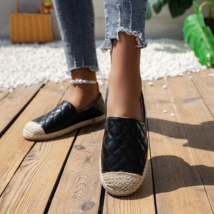Lobke | Espadrilles respirantes de luxe au design élégant de corde tressée