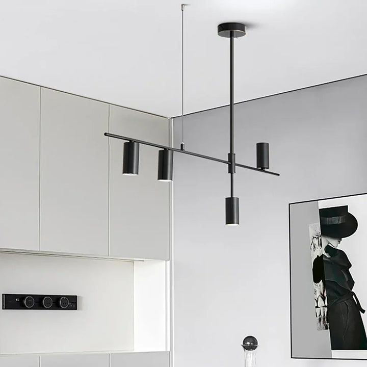 Lustre élégant de style Noreen avec finition longue raffinée