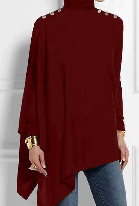 Elise™ - Haut Femme Asymétrique et Stylé