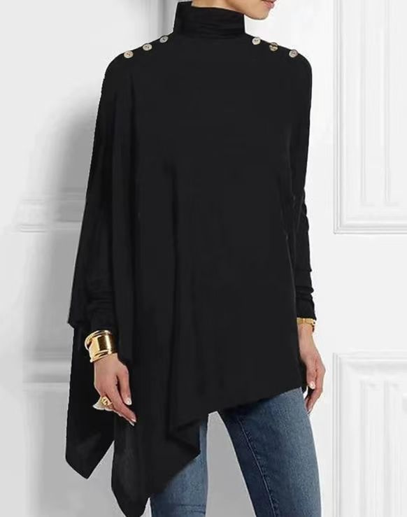 Elise™ - Haut Femme Asymétrique et Stylé