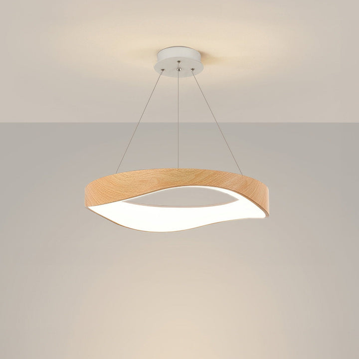 Lampe pendante LED ronde élégante pour un éclairage polyvalent dans la maison