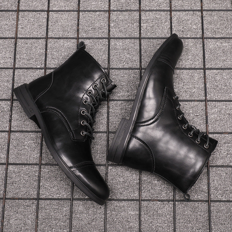 Bottes en cuir véritable Claude pour un style intemporel
