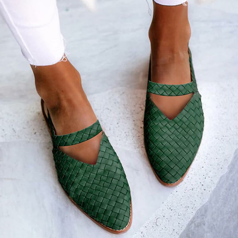 Emmy | Talons pointus élégants avec un talon bas confortable