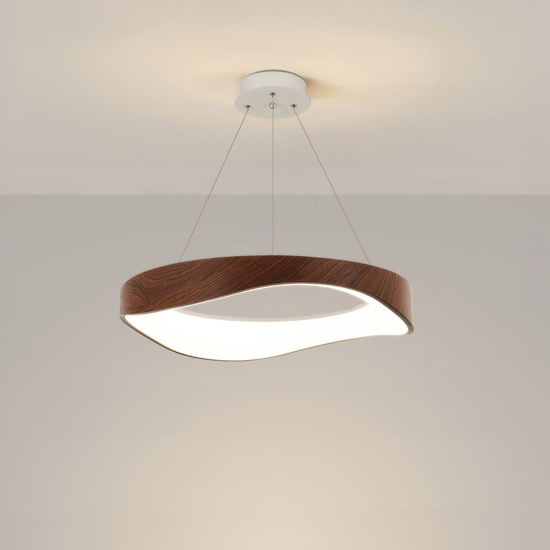 Lampe pendante LED ronde élégante pour un éclairage polyvalent dans la maison