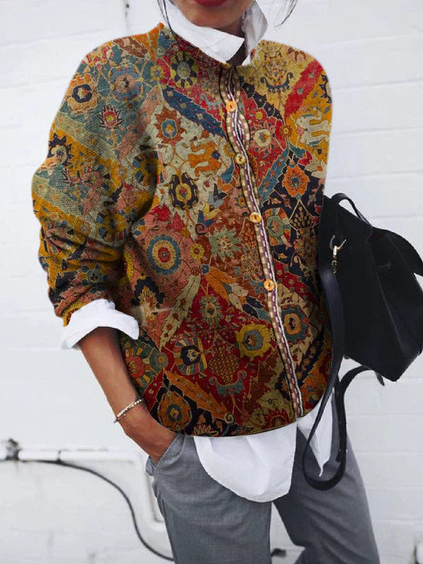 Atie - Élégant pull-over vintage pour toutes les occasions