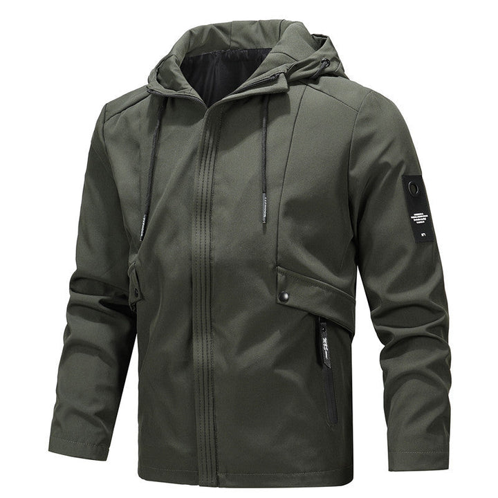 Eden | Veste technique tendance pour hommes avec capuche