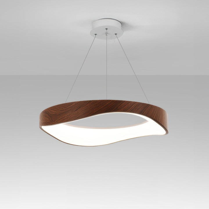 Lampe pendante LED ronde élégante pour un éclairage polyvalent dans la maison