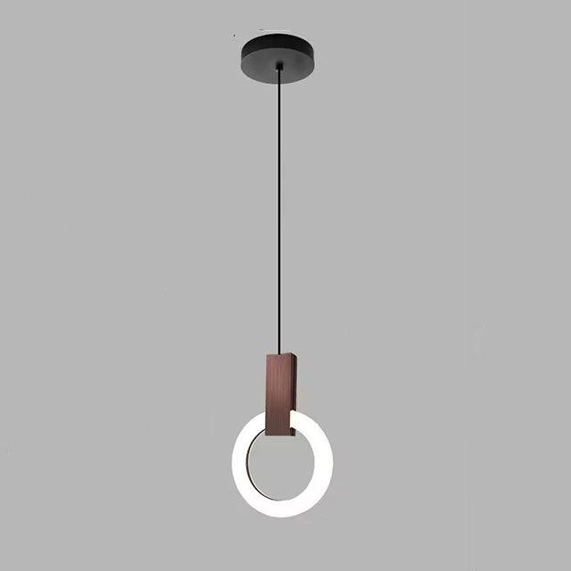 Elégante lampe pendante LED nordique