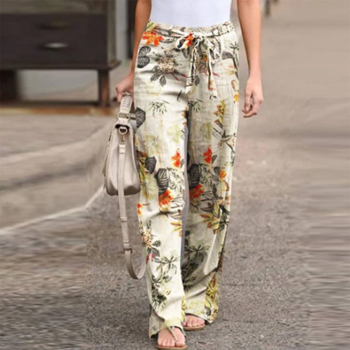 PANNA - Pantalons froissés luxueux et confortables