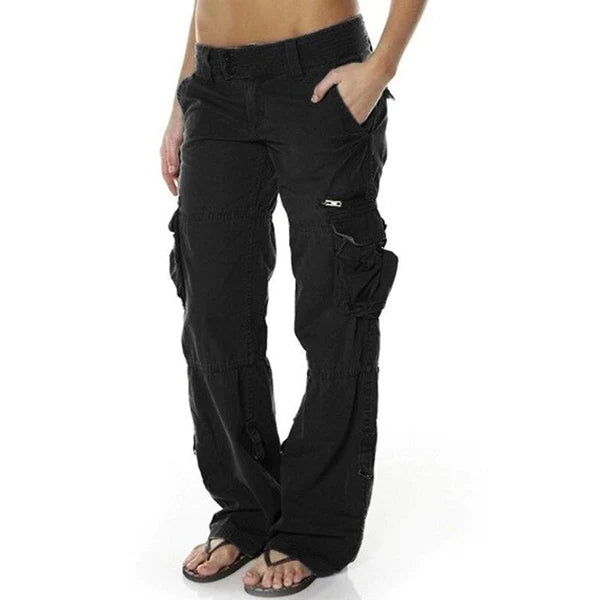 Paloma - Pantalon cargo élégant pour femmes avec poches pratiques