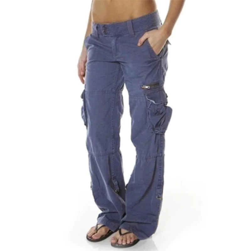 Paloma - Pantalon cargo élégant pour femmes avec poches pratiques