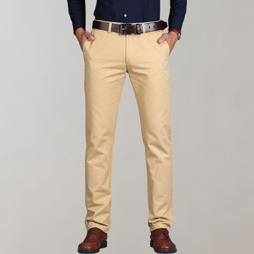 Pantalon chino Pelle stylé pour hommes