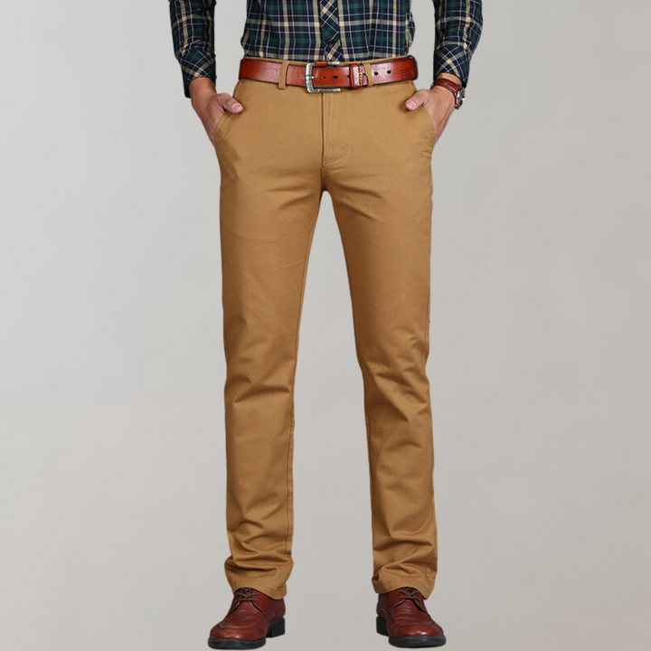 Pantalon chino Pelle stylé pour hommes