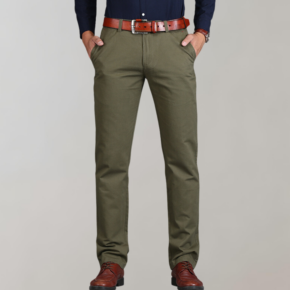 Pantalon chino Pelle stylé pour hommes