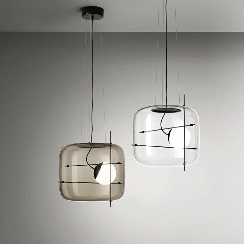 Lampe suspendue en verre pour un intérieur élégant