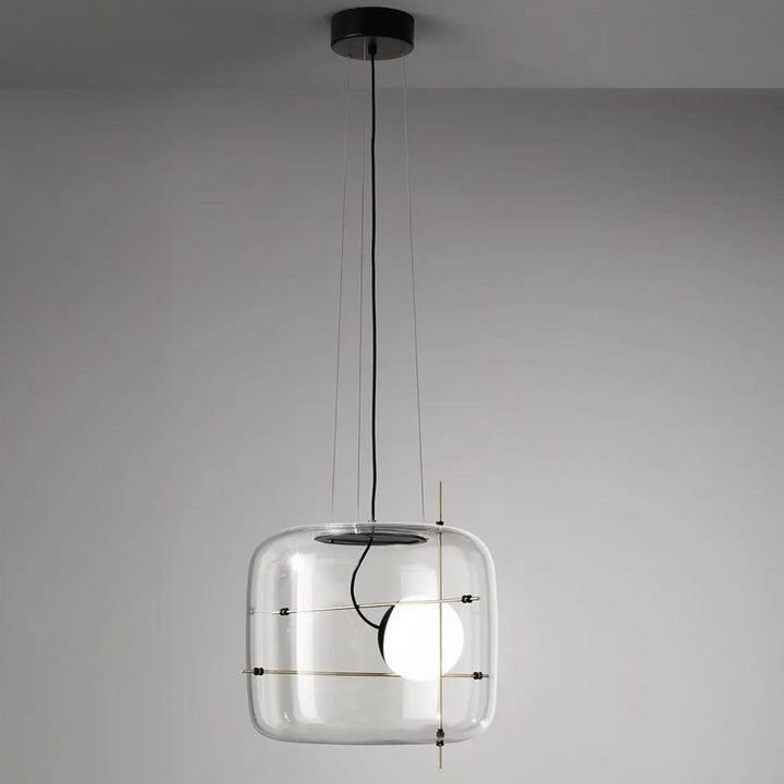Lampe suspendue en verre pour un intérieur élégant