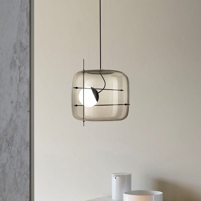 Lampe suspendue en verre pour un intérieur élégant