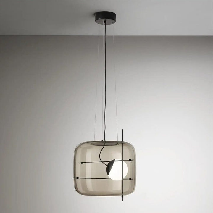 Lampe suspendue en verre pour un intérieur élégant