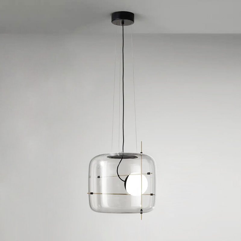 Lampe suspendue en verre pour un intérieur élégant