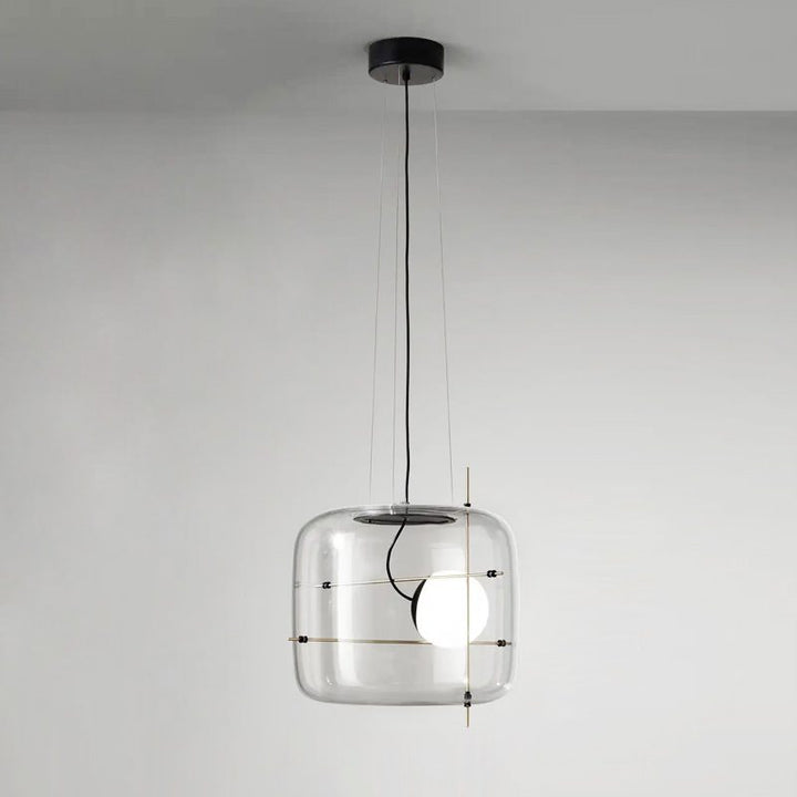 Lampe suspendue en verre pour un intérieur élégant