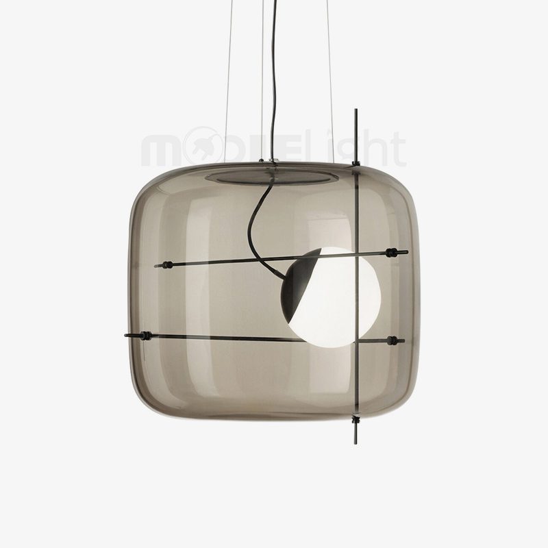 Lampe suspendue en verre pour un intérieur élégant