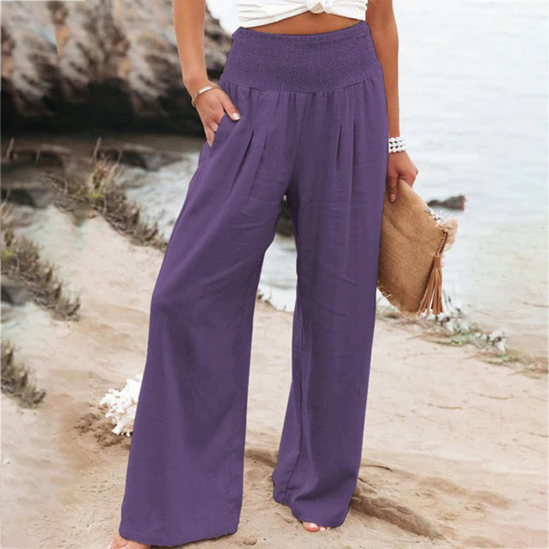 ADAHLIA - Pantalon d'été élégant pour un look intemporel