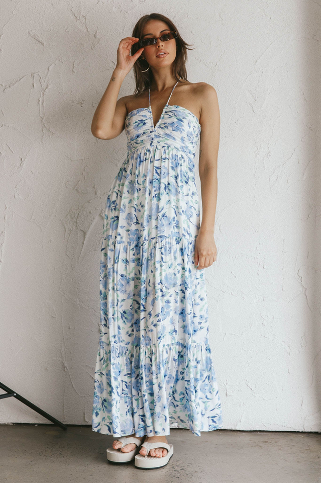 Sophie Robe Longue Dos Nu – Chic et Intemporelle