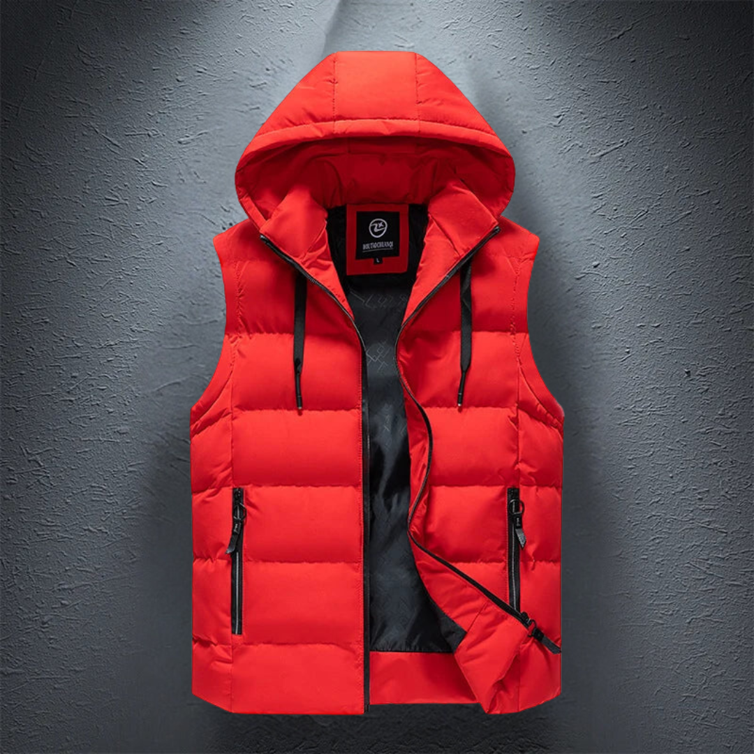Bouchard | Bodywarmer stylé à capuchon pour un confort ultime