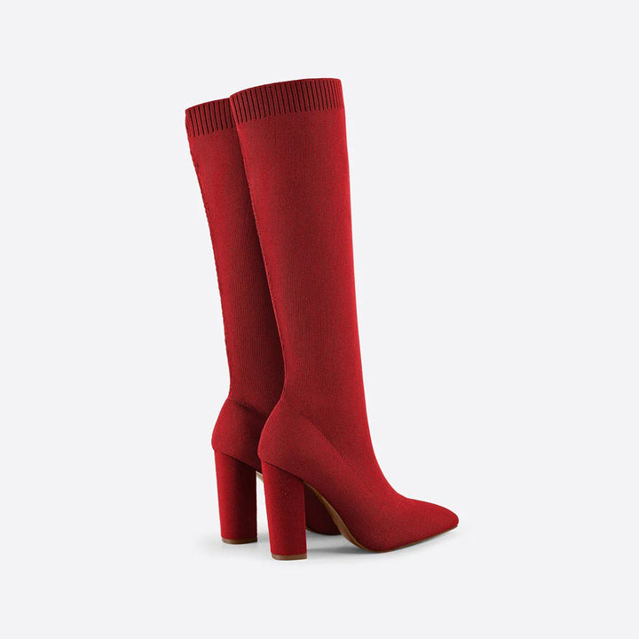 Davina - Bottes hautes élégantes pour la femme soucieuse de son style