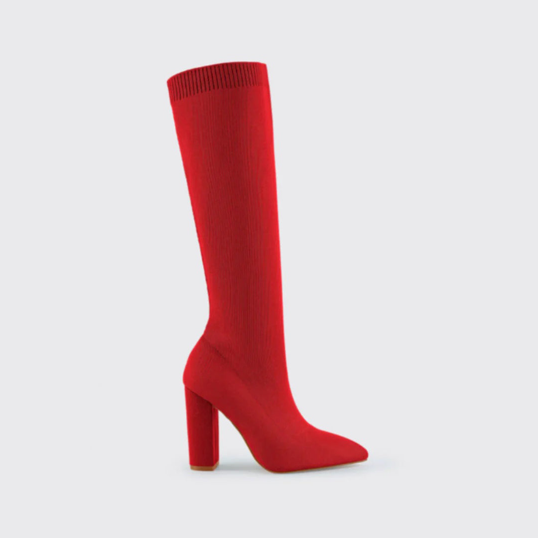 Davina - Bottes hautes élégantes pour la femme soucieuse de son style