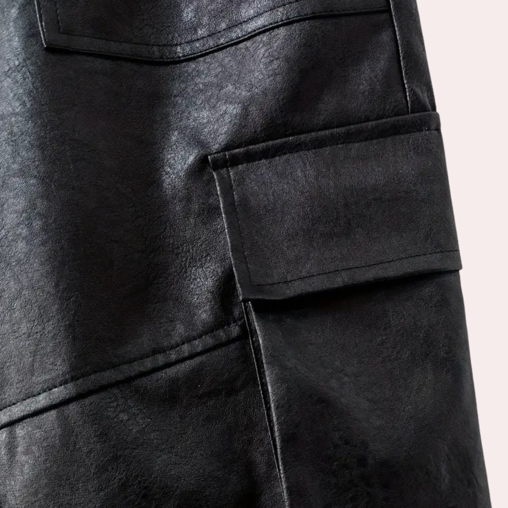 Rogelio - Pantalon cargo élégant et luxueux pour l'homme soucieux de son style