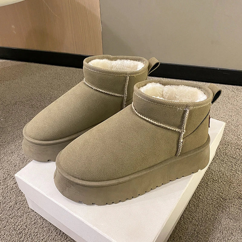 Bottines à plateforme élégantes