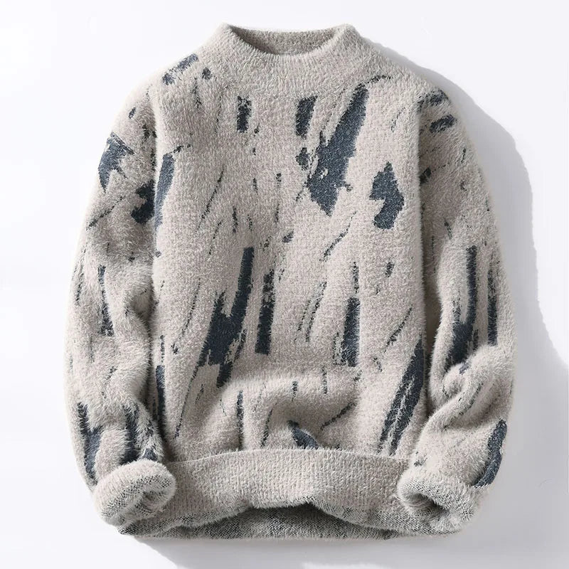 Denis™ - Pull en maille mélangée