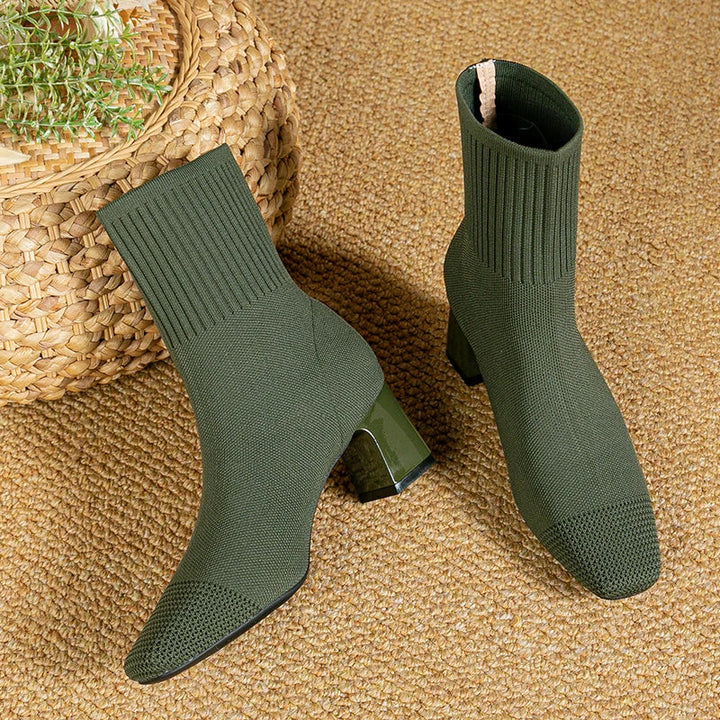 Renée™ - Bottes élégantes à talons hauts